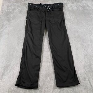 686 Pants Men's Smarty Tech Size‎ Small Black 27" Inseam Winter Tie Waste